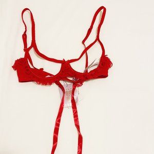 Red Lingerie Top